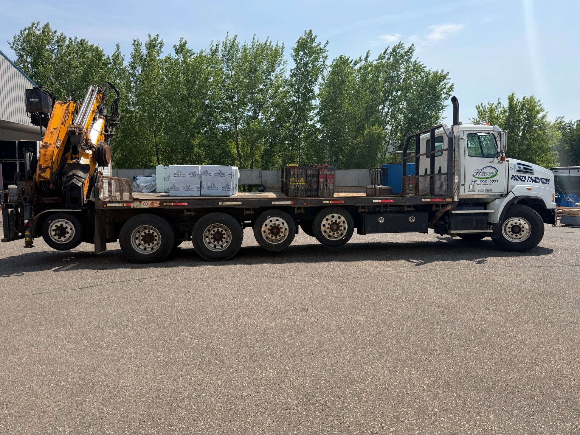 2019 Copma 450.5 Knuckle Boom Mounted on 2020 Western Star 4700SB Truck