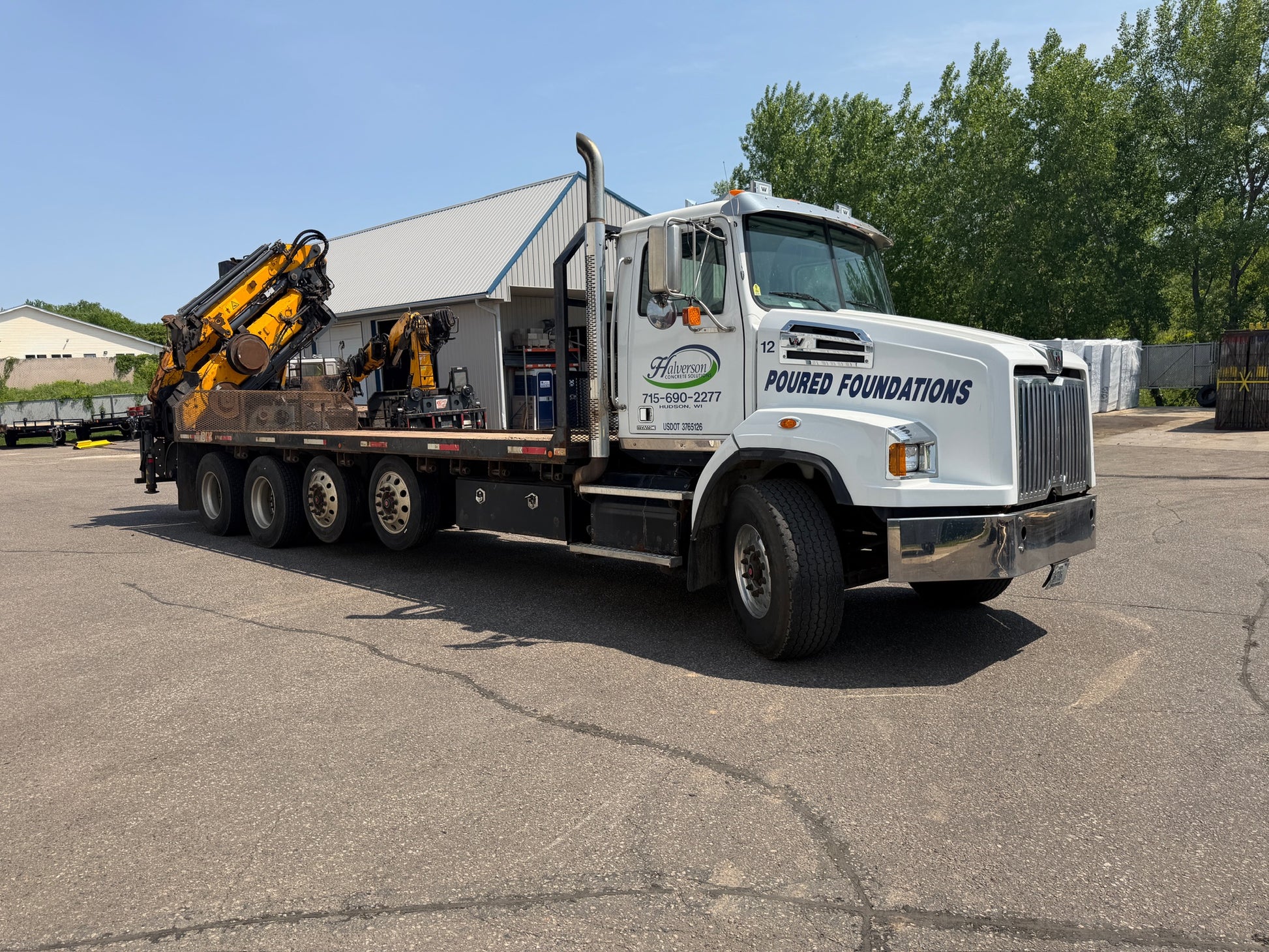 2019 Copma 450.5 Knuckle Boom Mounted on 2020 Western Star 4700SB Truck