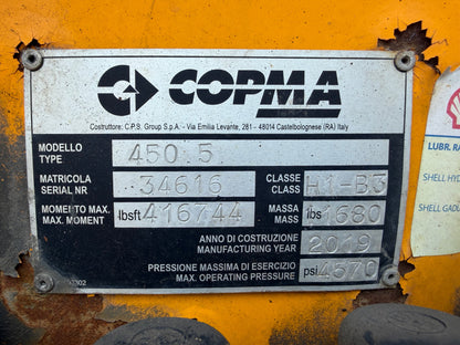 2019 Copma 450.5 Knuckle Boom Mounted on 2020 Western Star 4700SB Truck