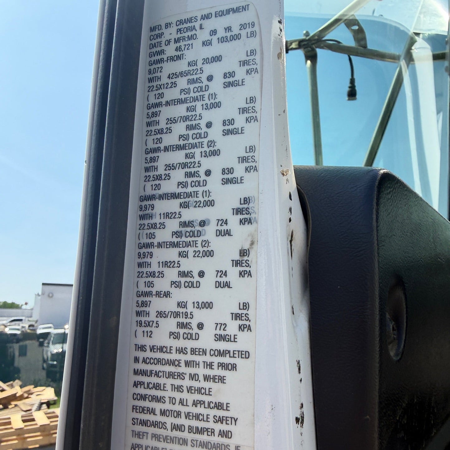 2019 Copma 450.5 Knuckle Boom Mounted on 2020 Western Star 4700SB Truck