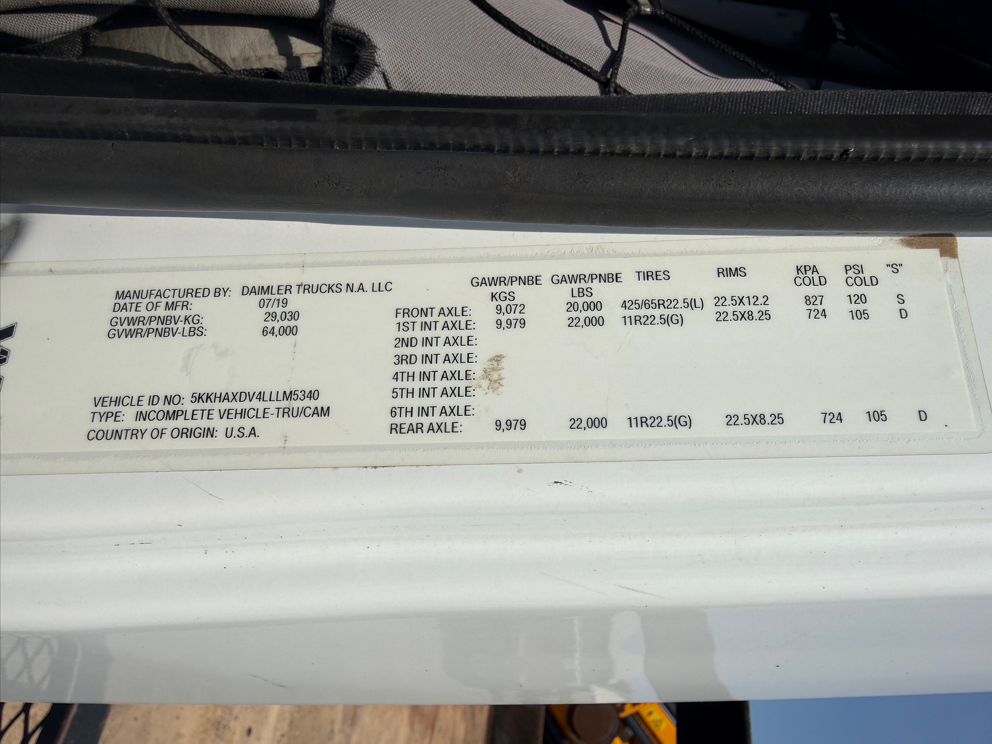 2019 Copma 450.5 Knuckle Boom Mounted on 2020 Western Star 4700SB Truck
