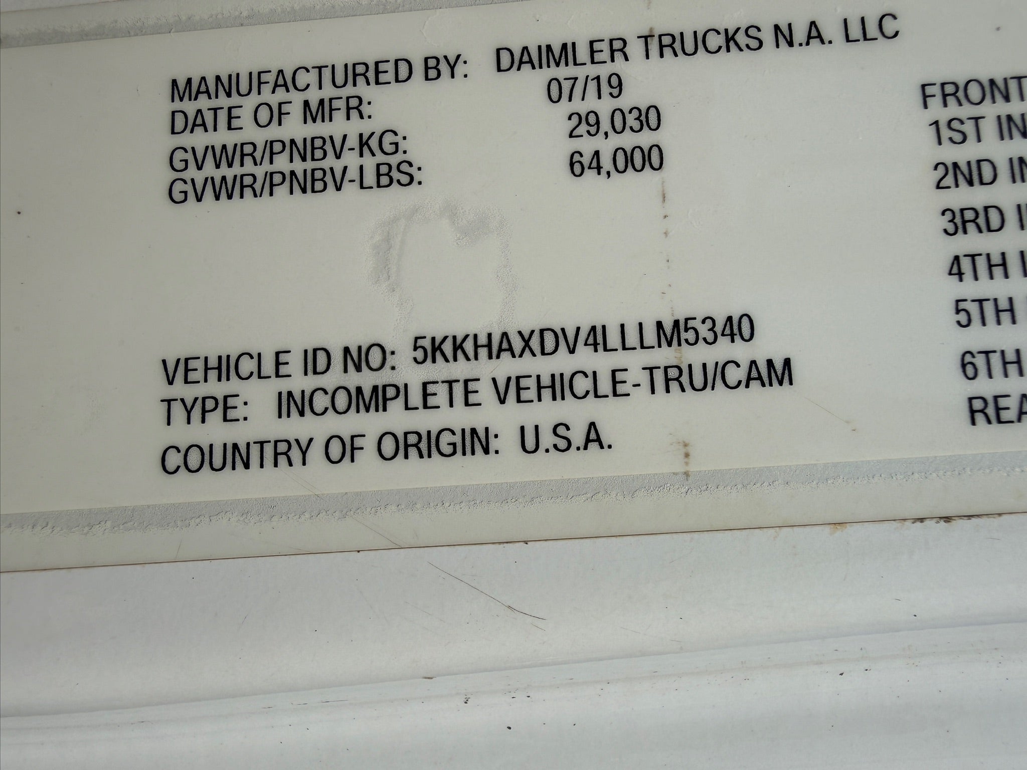 2019 Copma 450.5 Knuckle Boom Mounted on 2020 Western Star 4700SB Truck