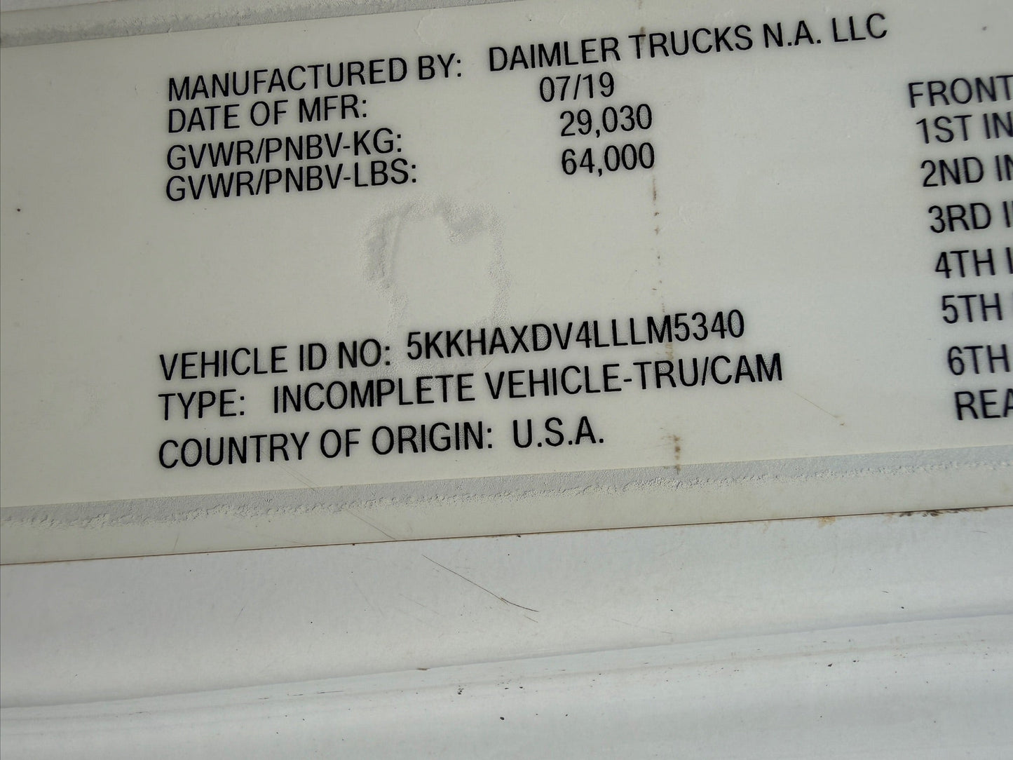 2019 Copma 450.5 Knuckle Boom Mounted on 2020 Western Star 4700SB Truck