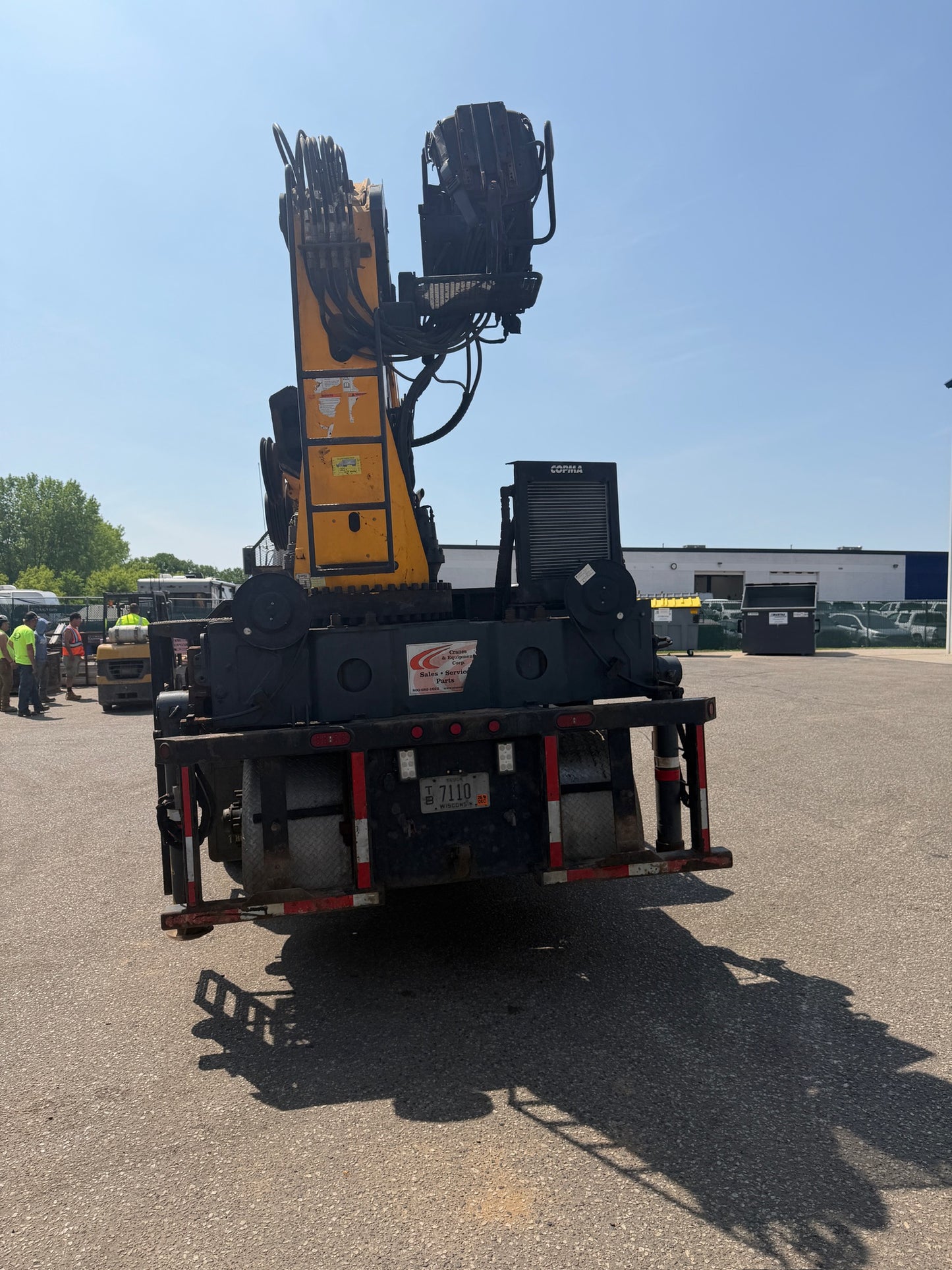 2021 Copma 450.5 Knuckle Boom Mounted on 2022 Western Star 4700SB Truck