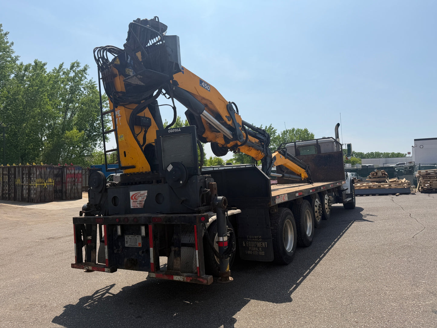 2021 Copma 450.5 Knuckle Boom Mounted on 2022 Western Star 4700SB Truck