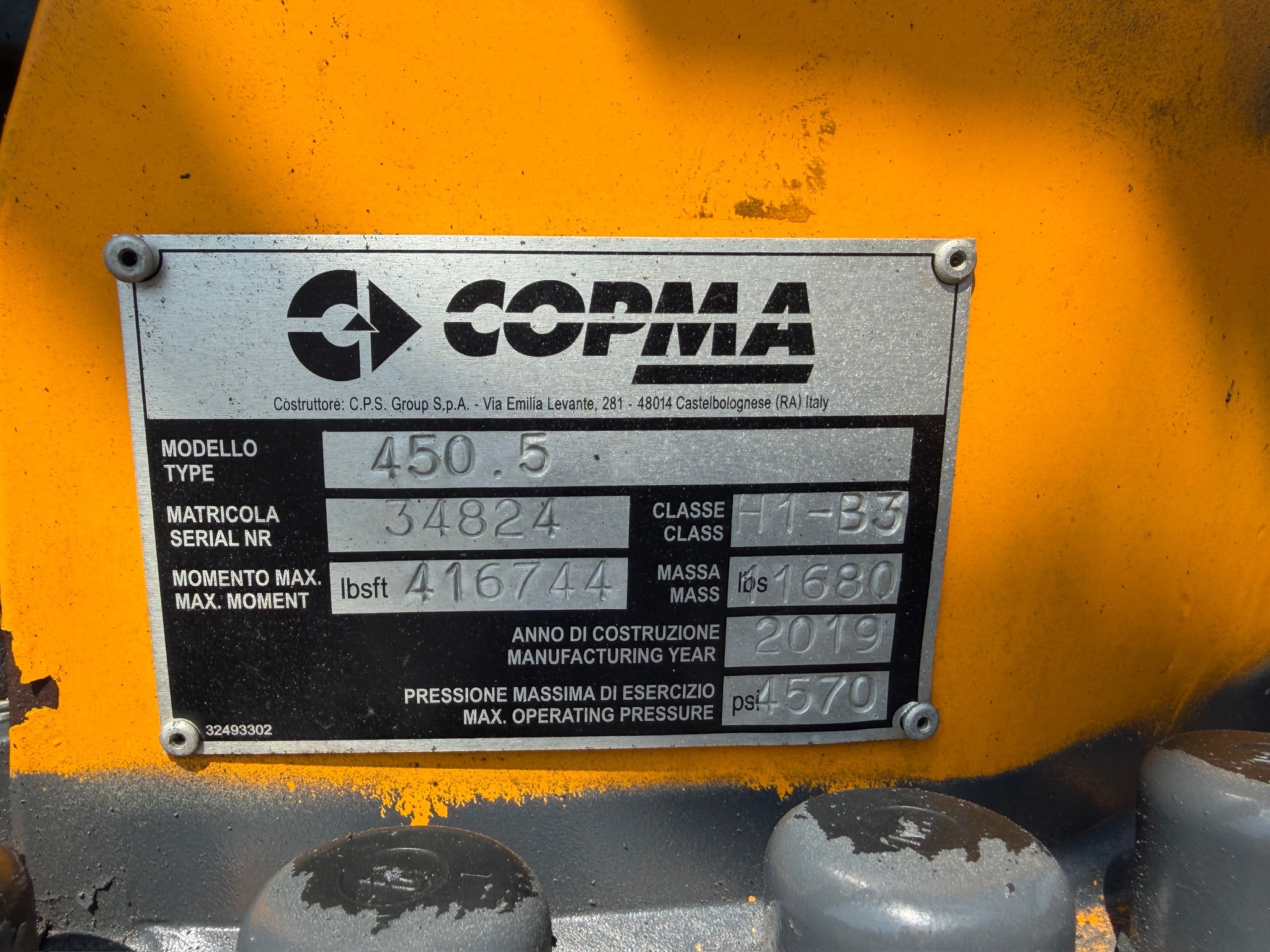 2019 Copma 450.5 Knuckle Boom Mounted on 2020 Western Star 4700SB Truck