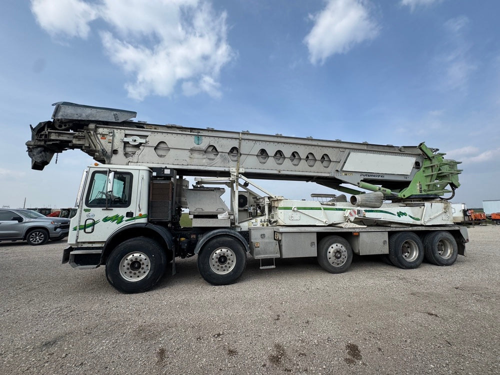 2012 Putzmeister TB-110 Telebelt Conveyor On 2013 Mack MRU613 10x4 Truck