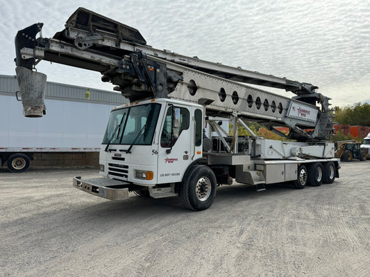 2008 Putzmeister TB-110 Telebelt Conveyor On 2007 American LaFrance Condor Truck