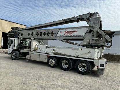 2008 Putzmeister TB-110 Telebelt Conveyor On 2007 American LaFrance Condor Truck