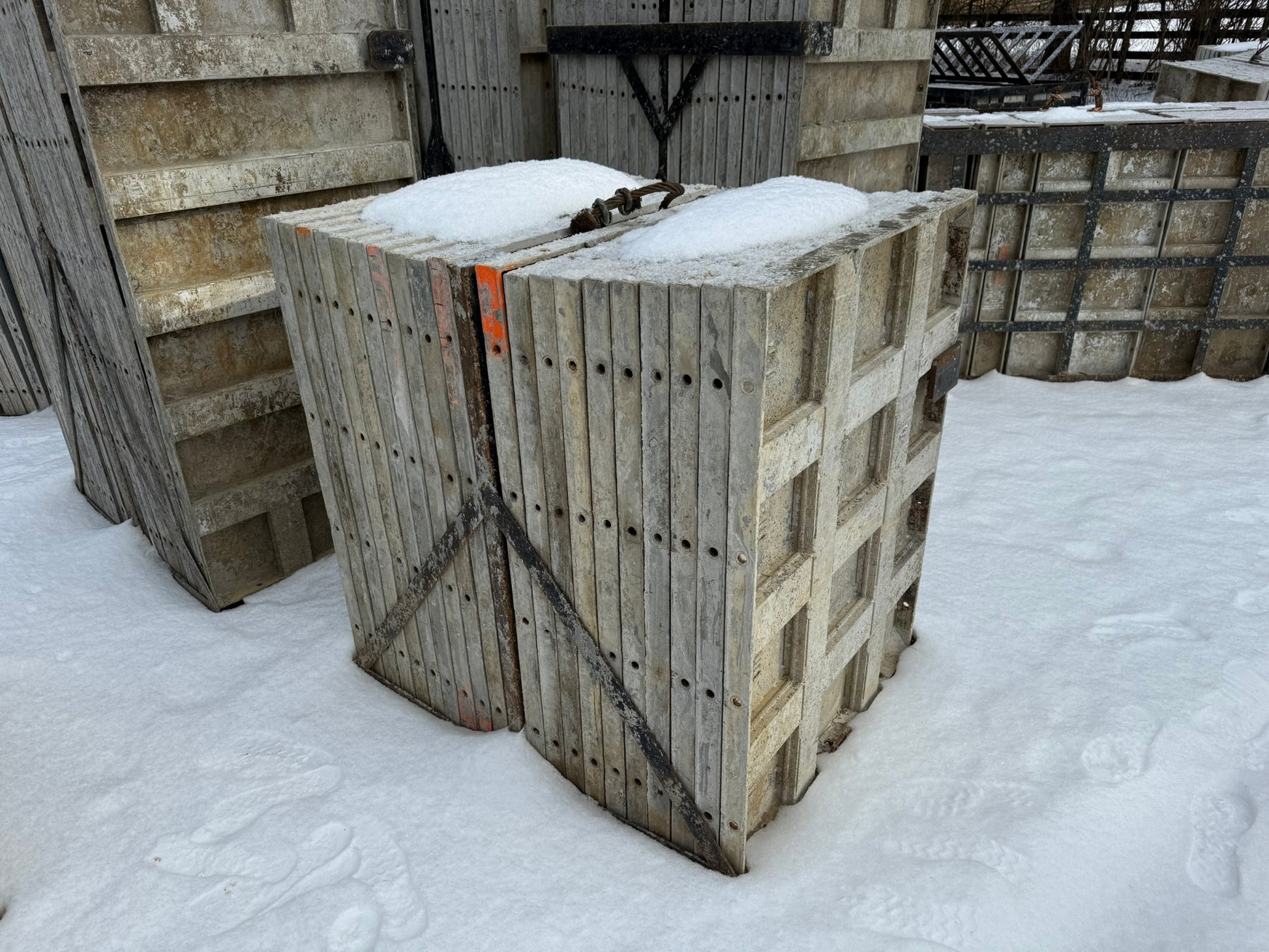 4' Set of Smooth Aluminum Concrete Forms