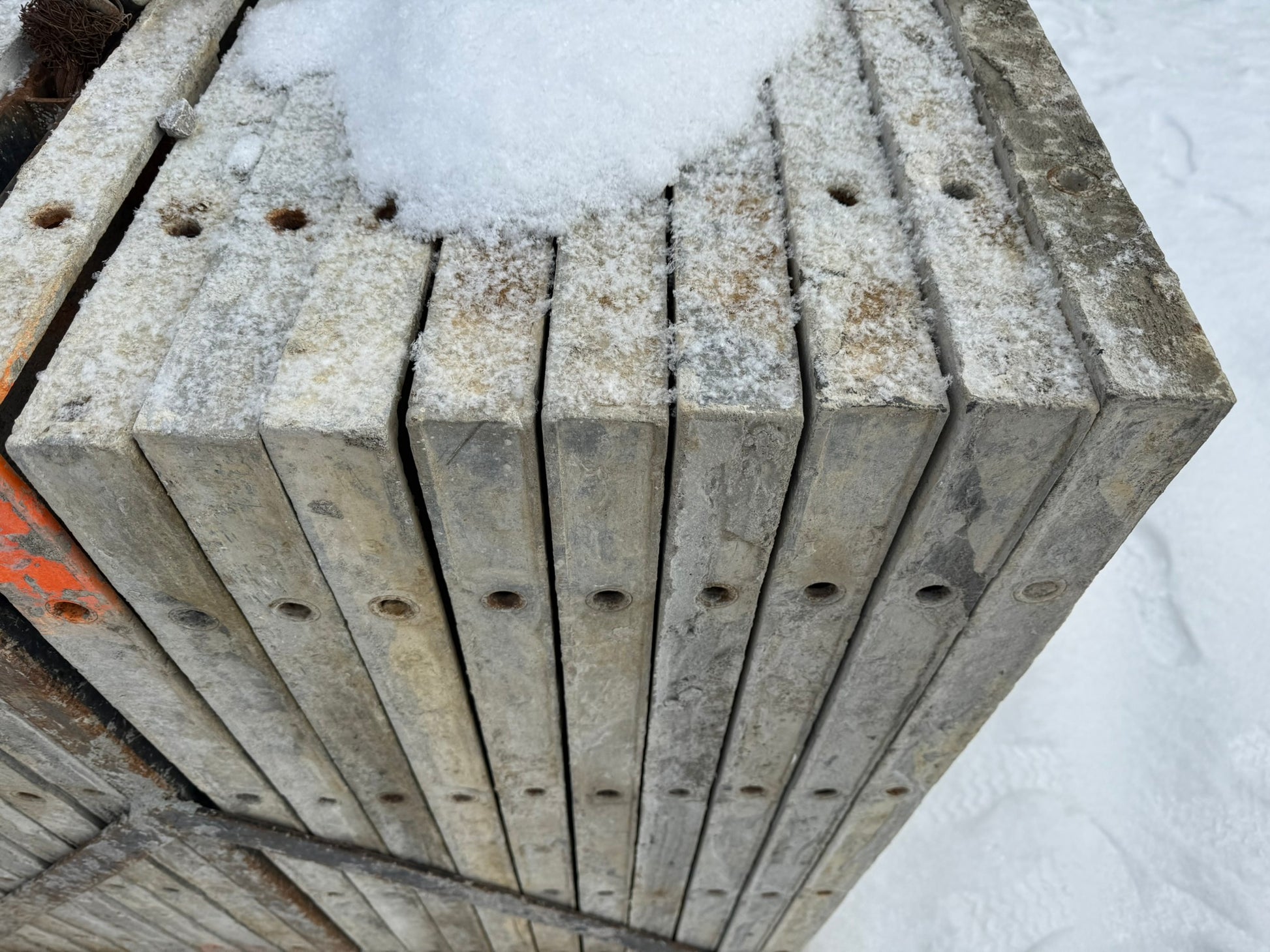 4' Set of Smooth Aluminum Concrete Forms