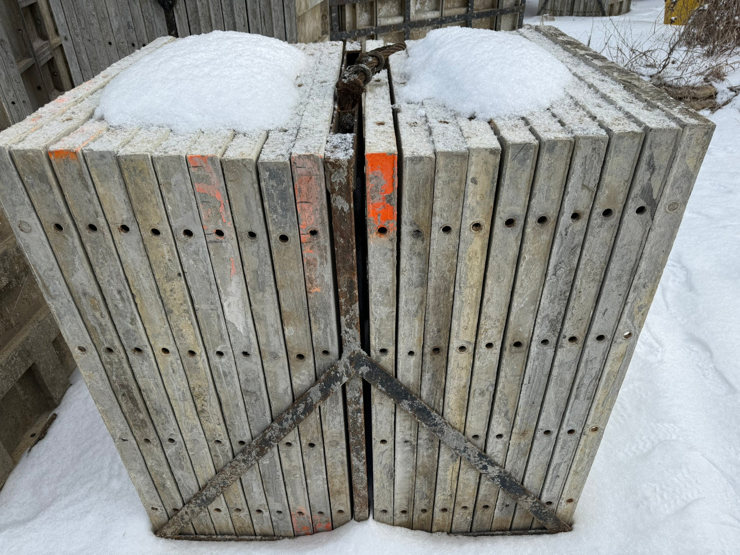 4' Set of Smooth Aluminum Concrete Forms