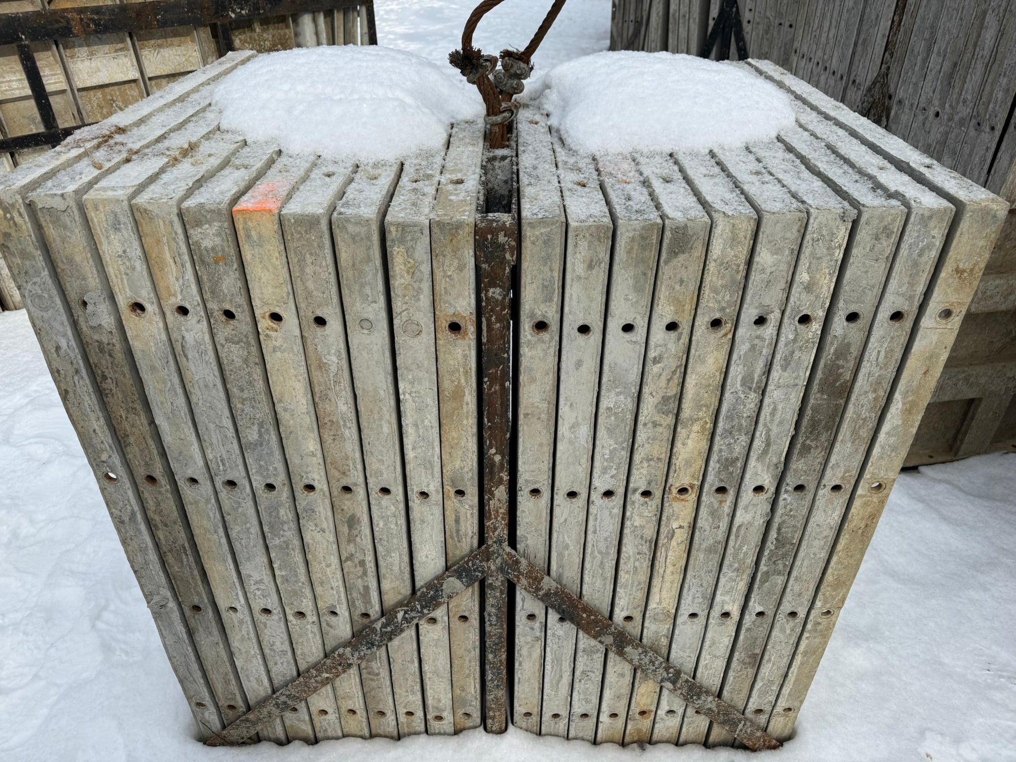 4' Set of Smooth Aluminum Concrete Forms
