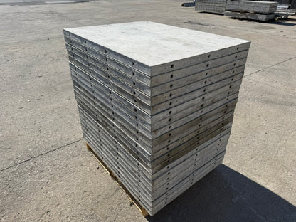 36" x 4' Smooth, Laydown Wall-Ties Aluminum Concrete Forms