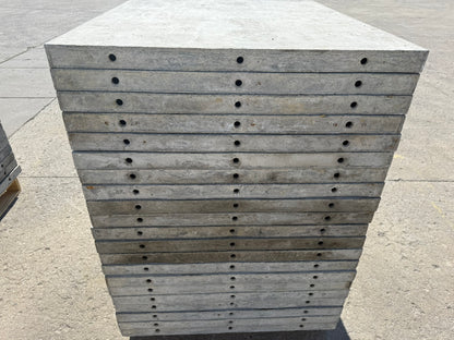 36" x 4' Smooth, Laydown Wall-Ties Aluminum Concrete Forms