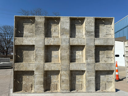 36" x 4' Smooth, Laydown Wall-Ties Aluminum Concrete Forms