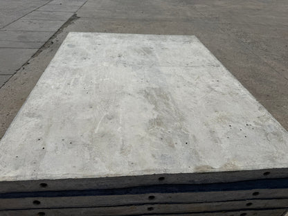 36" x 4' Smooth, Laydown Wall-Ties Aluminum Concrete Forms