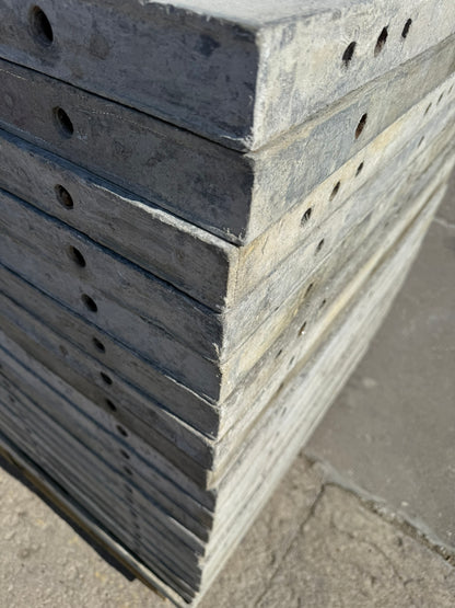 36" x 4' Smooth Wall-Ties Aluminum Concrete Forms