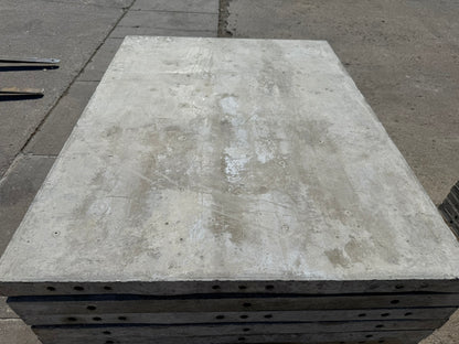 36" x 4' Smooth Wall-Ties Aluminum Concrete Forms