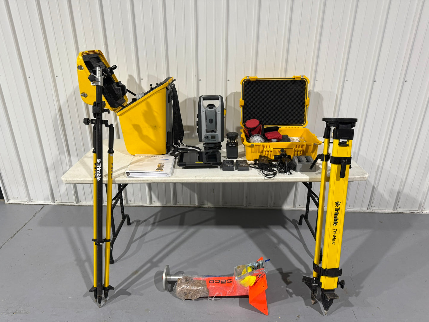 2024 Trimble RTS573 Total Station, 3"/2" DR Plus