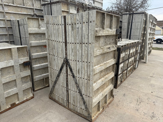 36" x 6' Smooth Aluminum Concrete Forms