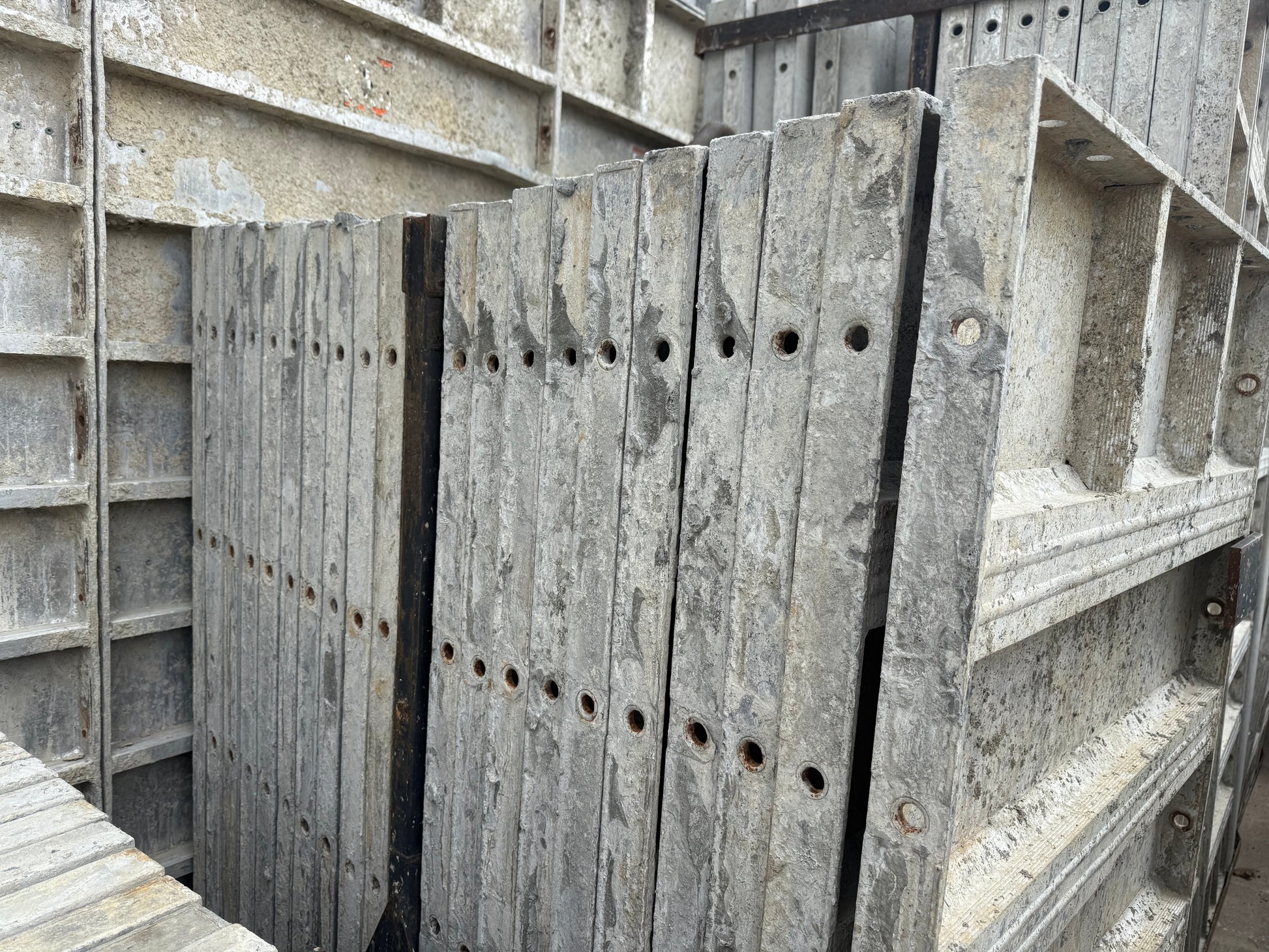 36" x 6' Smooth Aluminum Concrete Forms