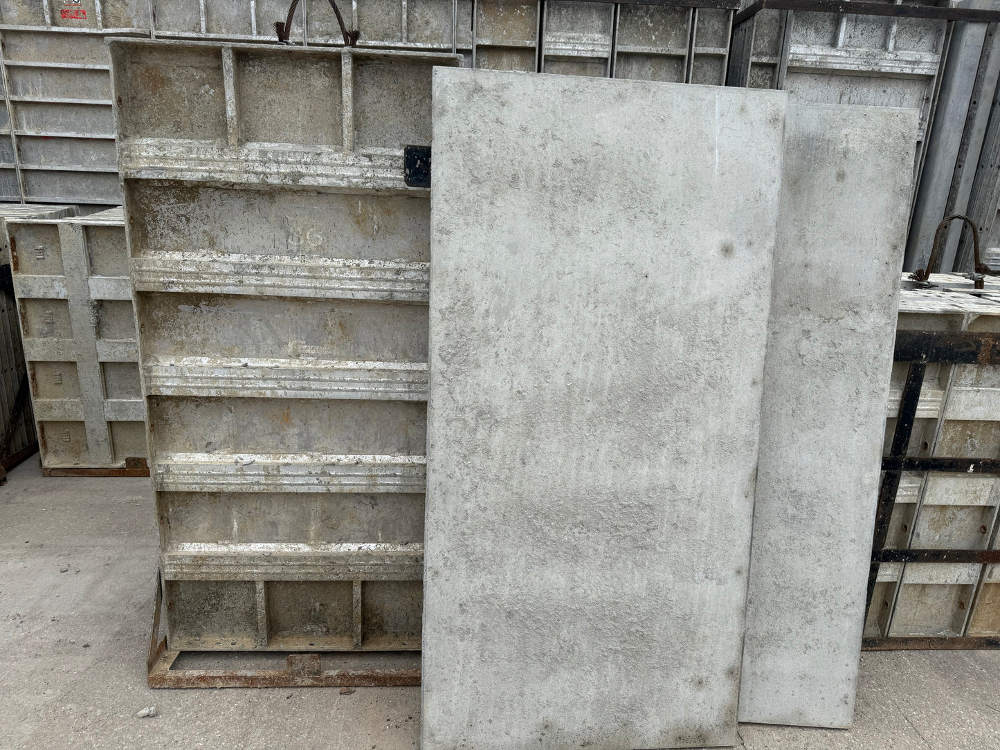 36" x 6' Smooth Aluminum Concrete Forms
