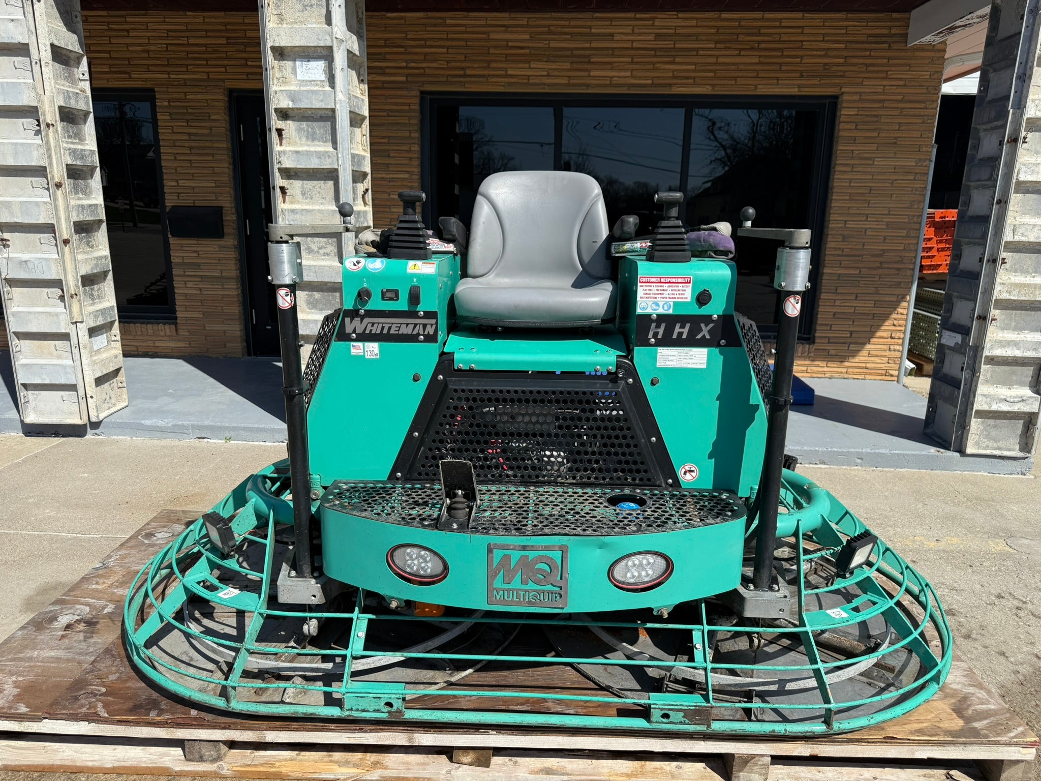 2023 MultiQuip Whiteman HHXDF5 8' Hydro Ride-on Concrete Trowel