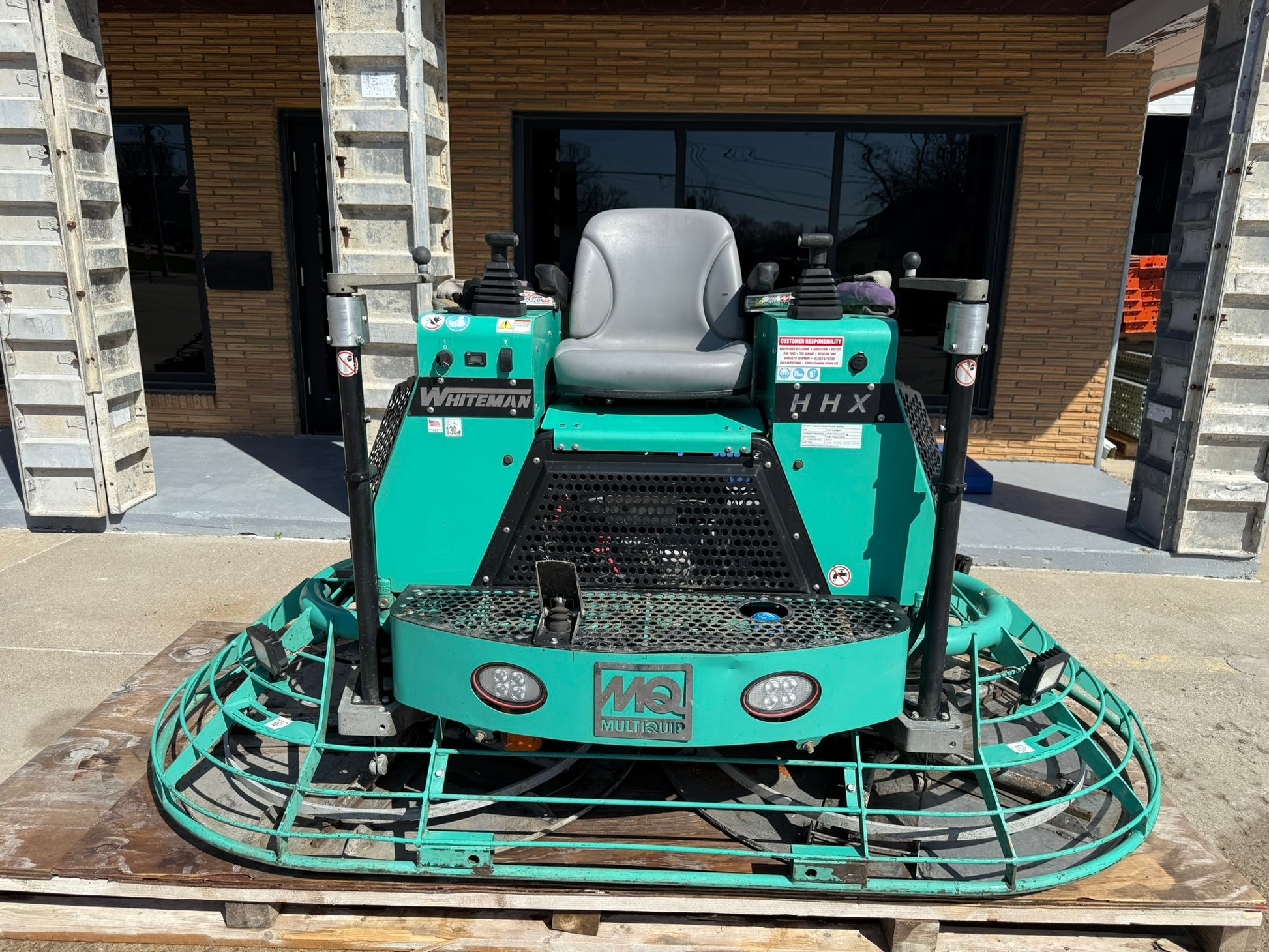 2023 MultiQuip Whiteman HHXDF5 8' Hydro Ride-on Concrete Trowel