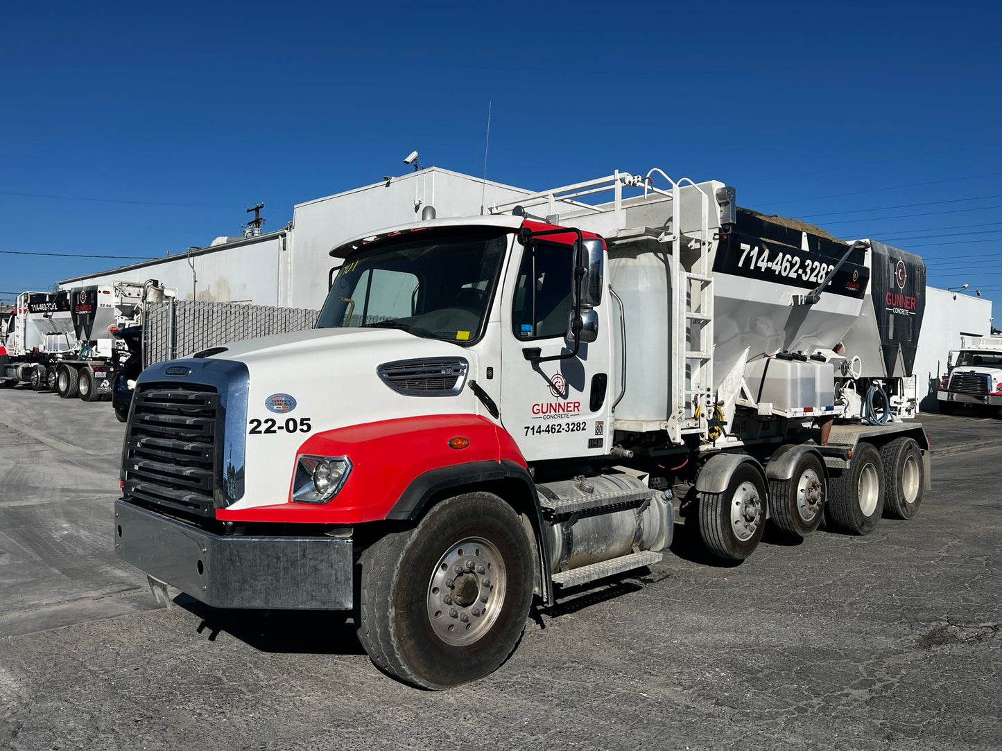 2023 Freightliner 114SD Tandem Axle ProAll P85 10-Yard Mobile Volumetric Concrete Mixer