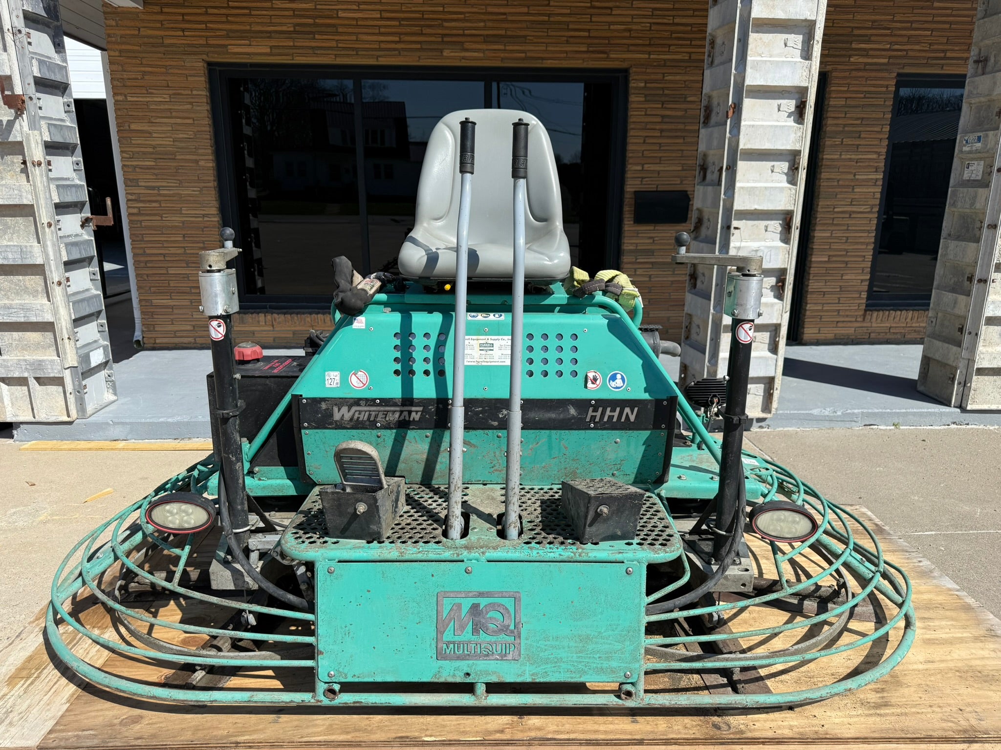 2017 MultiQuip Whiteman HHNG5 8' Mechanical Ride-on Concrete Trowel