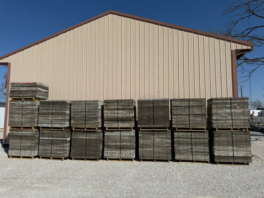 36" x 4' with Brick Ledge, Smooth, Wall-Ties Aluminum Concrete Forms