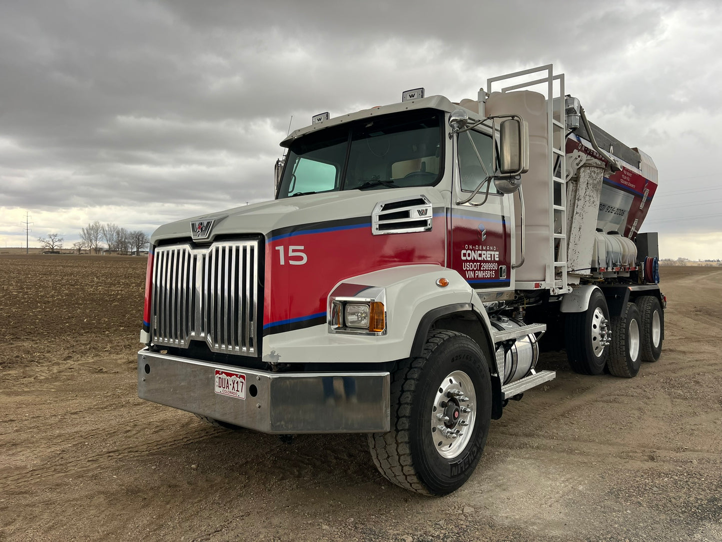 2020 Western Star 8x4 Volumetric Concrete Mixer Truck