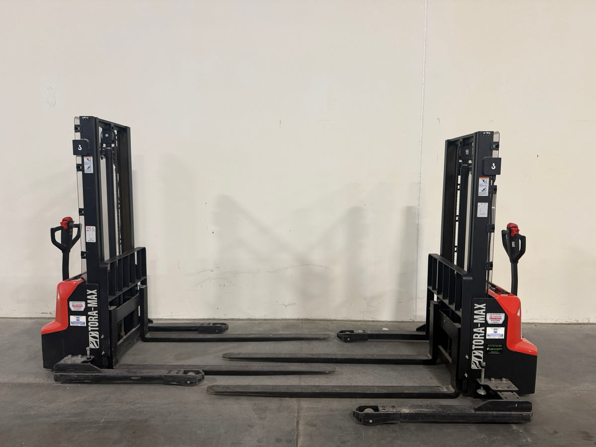 2023 Tora-Max 2,600 lb lithium-ion walkie straddle stackers