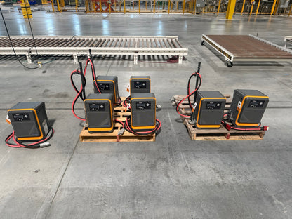 EnerSys 480V multi-voltage opportunity chargers
