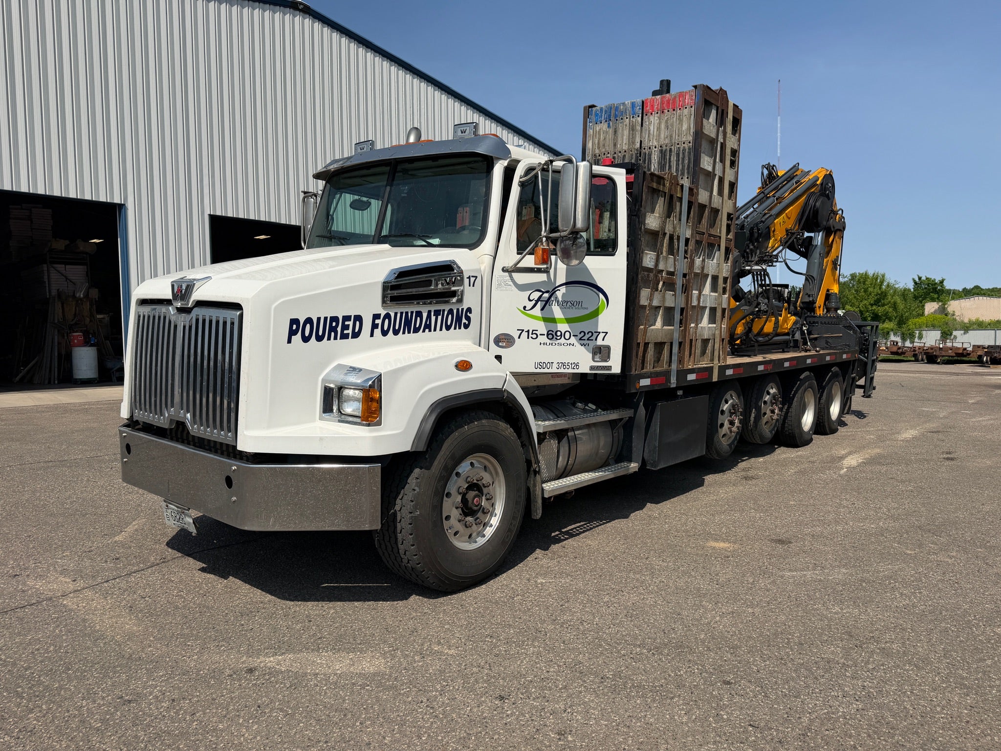 2019 Copma 450.5 Knuckle Boom Mounted on 2020 Western Star 4700SB Truck
