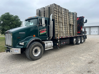 2018 Palfinger PK 40002 EH Knuckle Boom Crane Mounted on 2007 Kenworth T8 10x4 Truck