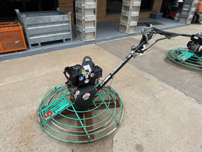 walk-behind concrete power trowel