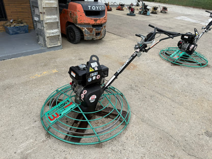 walk-behind concrete power trowel