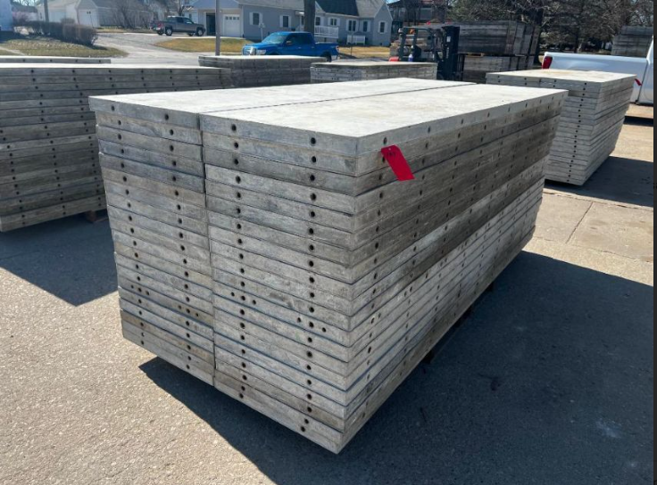 9' aluminum concrete forms