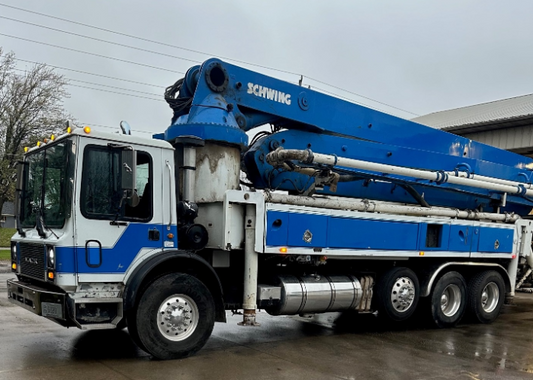 2007 Schwing 41m on 2007 Mack Concrete Pump Truck
