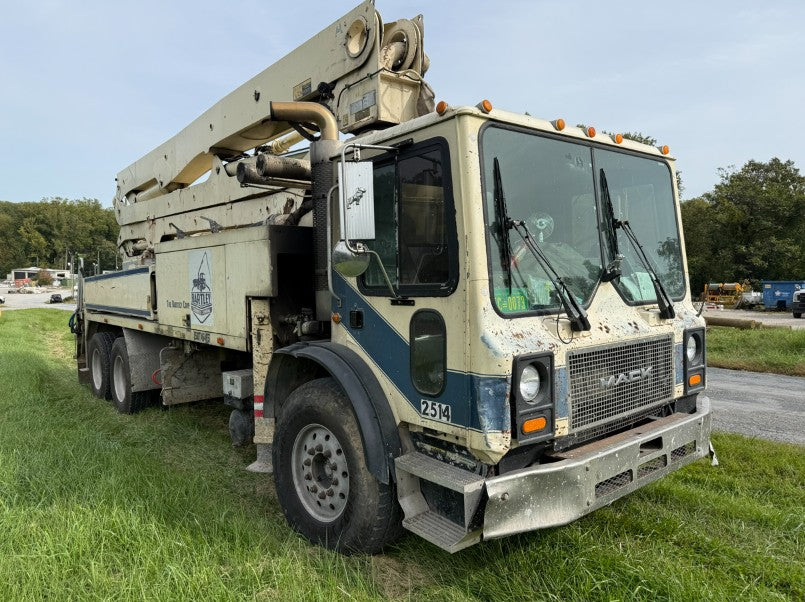2007 Putzmeister 36m Concrete Pump Mounted on 2007 Mack MR 6x4 Truck