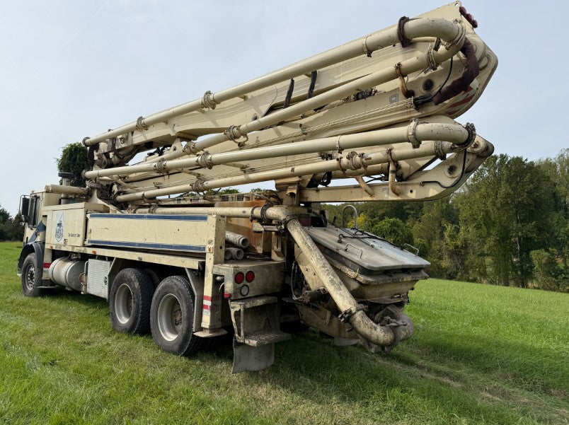 2007 Putzmeister 36m Concrete Pump Mounted on 2007 Mack MR 6x4 Truck