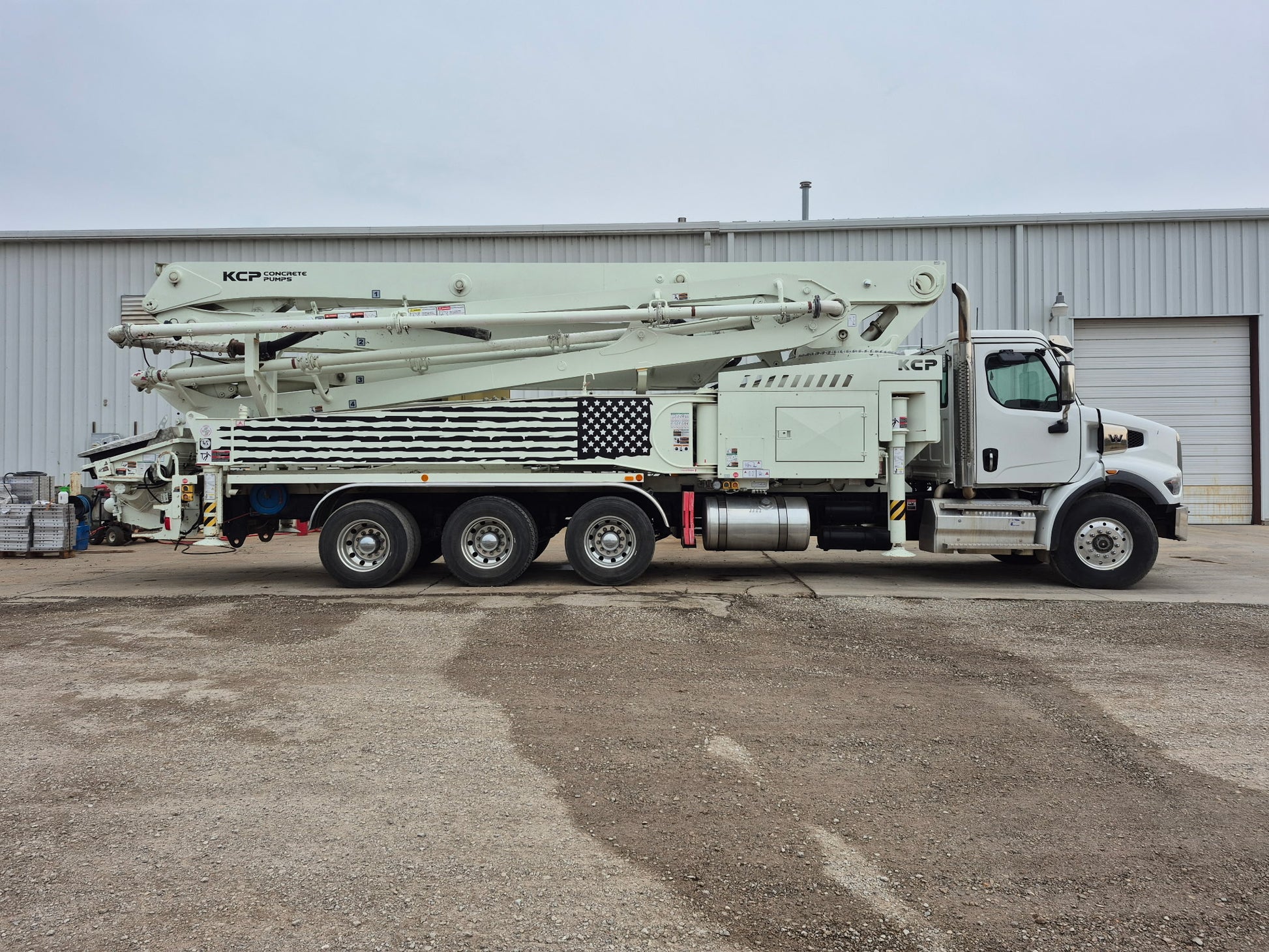2022 KCP 46m on 2022 Western Star Concrete Pump Truck