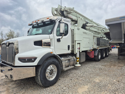 2022 KCP 46m on 2022 Western Star Concrete Pump Truck