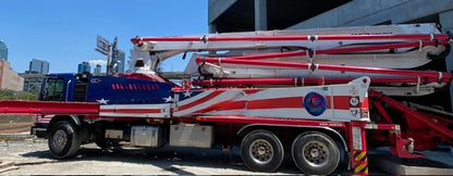 2022 KCP 40m on 2022 Mack Concrete Pump Truck