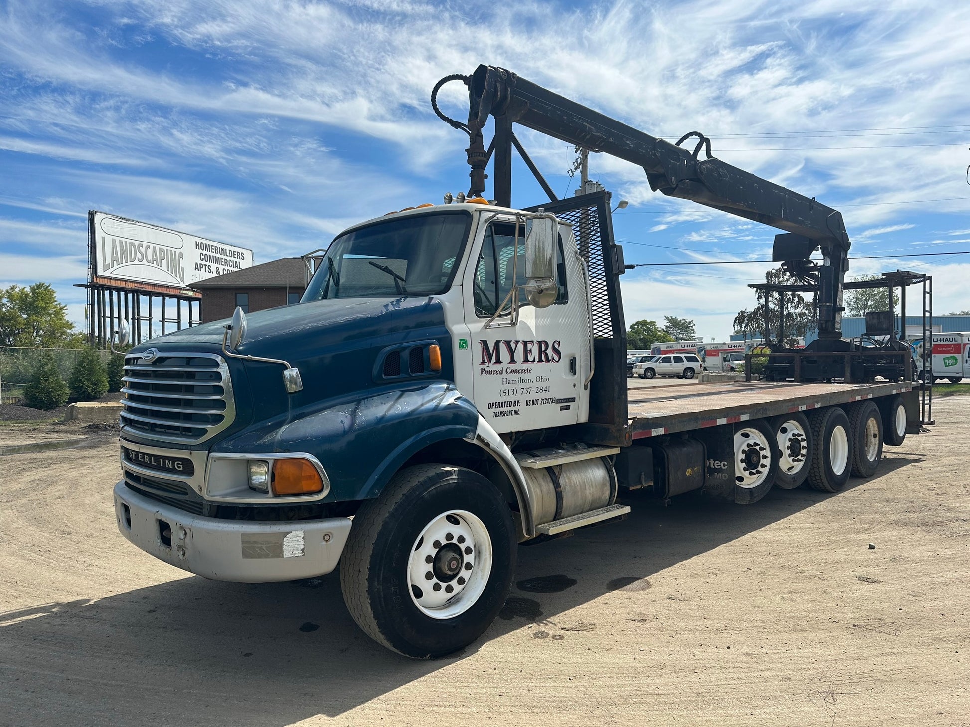 sterlingl9500boomtruck