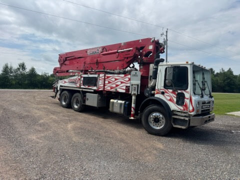 2018 Putzmeister 36m on 2018 Mack MRU613 Concrete Pump Truck